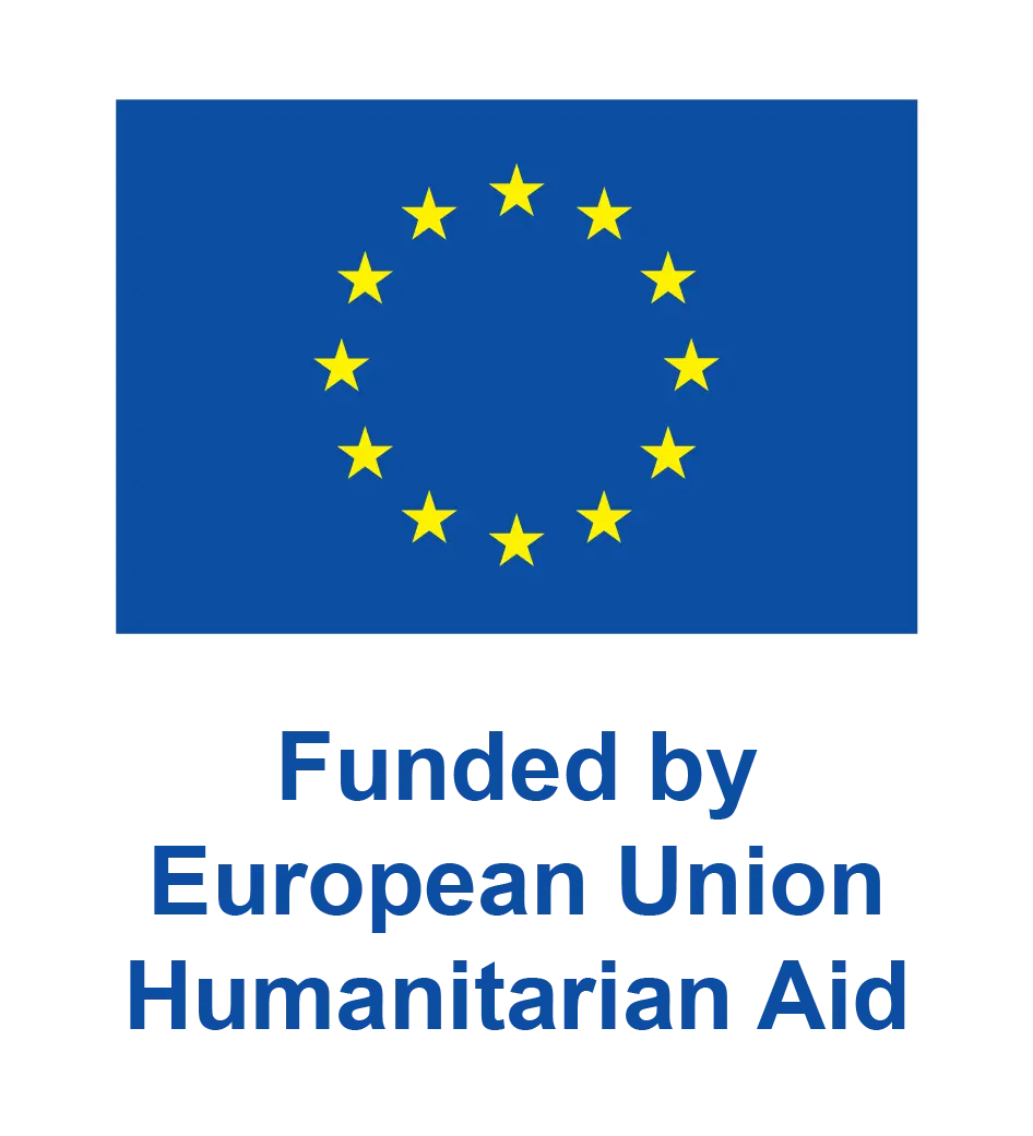 Founded by European Union Humanitarian Aid